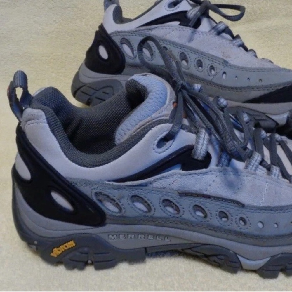 Merrell Charcoal and Black Hiking Trail Shoes